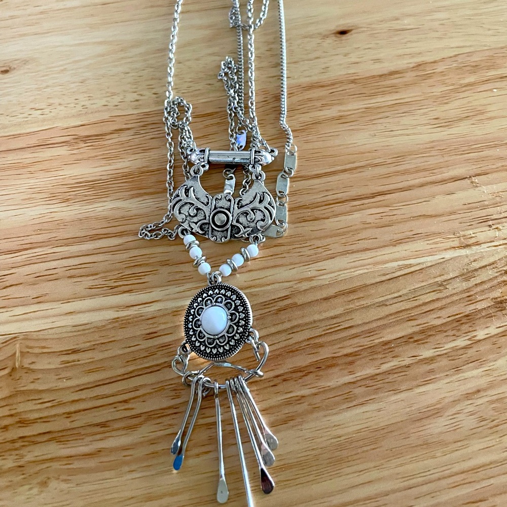 Gorgeous long boho style necklace